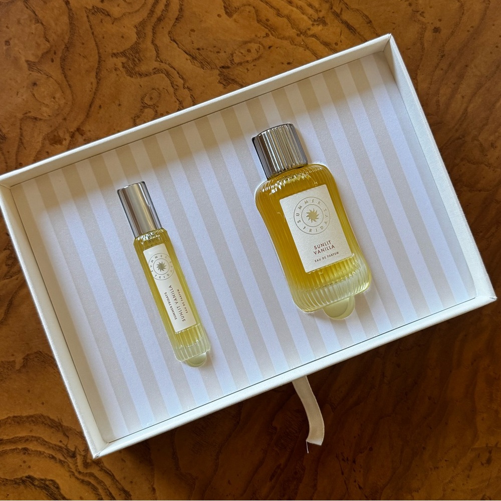 NWT Summer Fridays Limited Edition Sunlit Vanilla PR Mailer